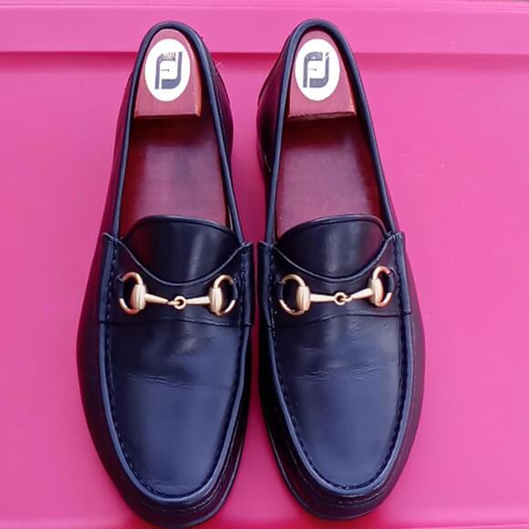 Gucci Vintage Leather Horse Bit Loafers 60th Anniv main image 15